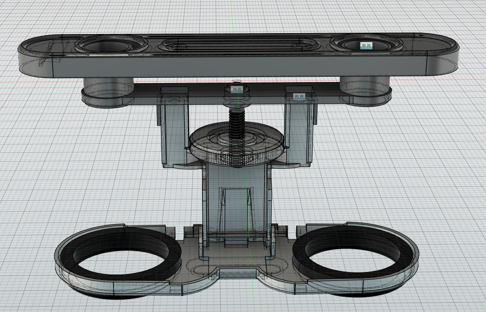 Eyeglasses assembly CAD