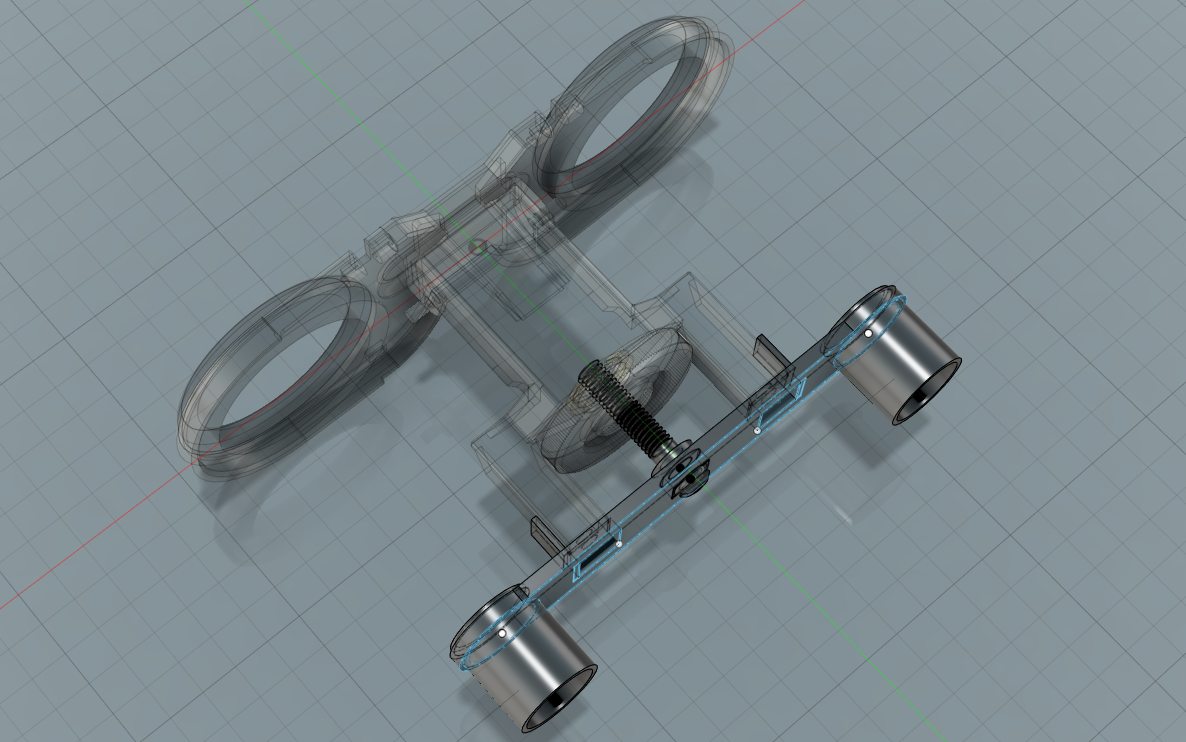 Eyeglasses assembly CAD