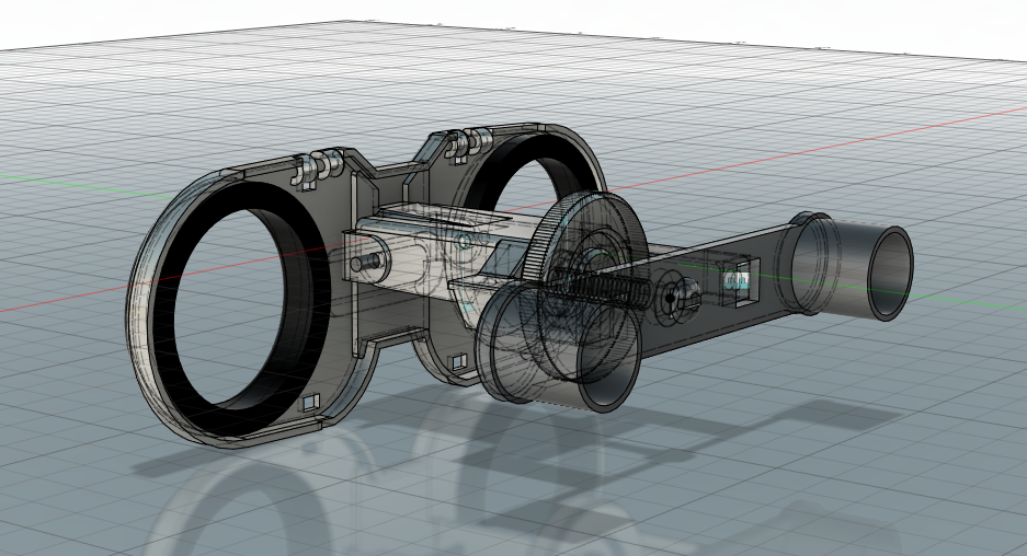 Eyeglasses assembly CAD