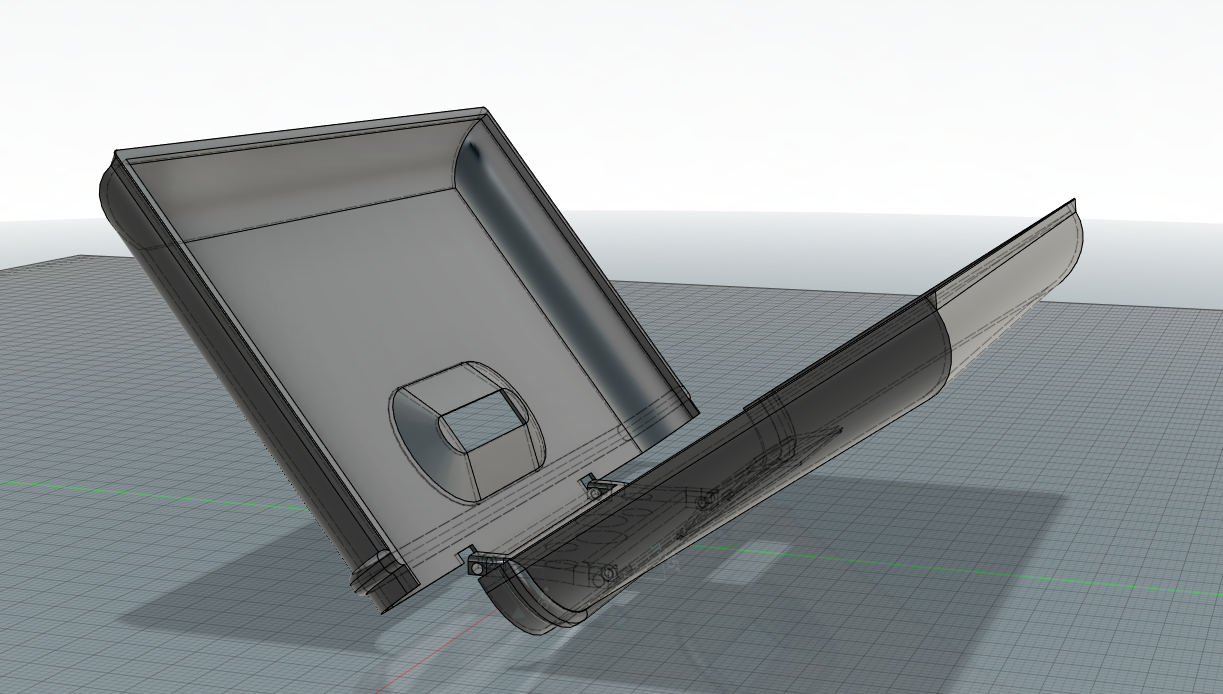 Eyeglasses component CAD