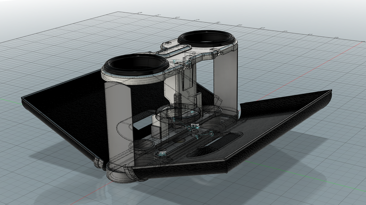 Eyeglasses assembly CAD