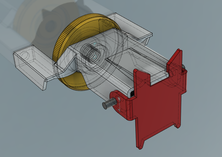 Eyeglasses component CAD