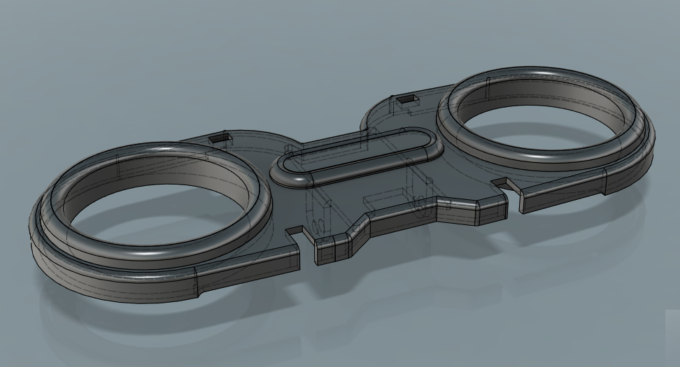 Eyeglasses component CAD