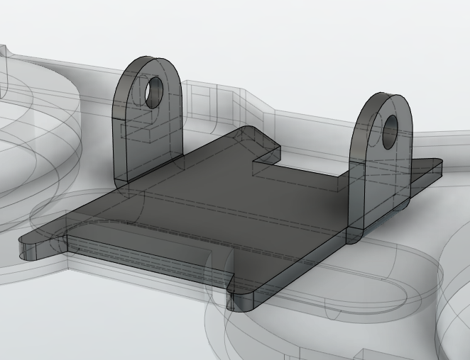 Eyeglasses component CAD